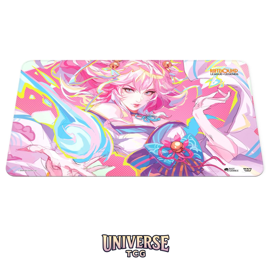 Riftbound: League of Legends – Tapete de juego: Ahri – Spiritforged: Flor Espiritual (Inglés)