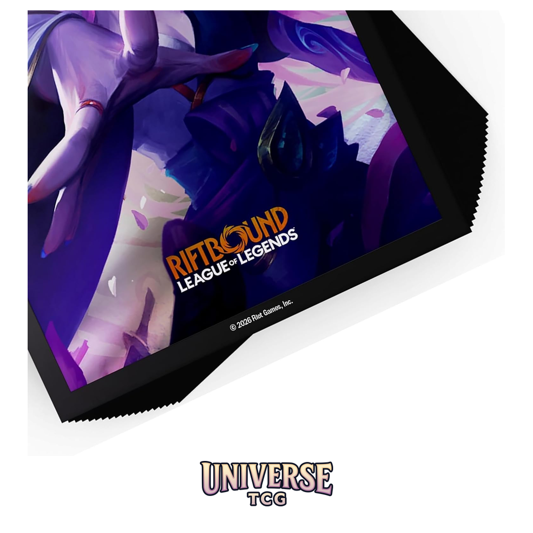 Riftbound: League of Legends – Fundas artísticas: Irelia – Protectores de cartas de 100 ct – Spiritforged: Flor Espiritual (Inglés)