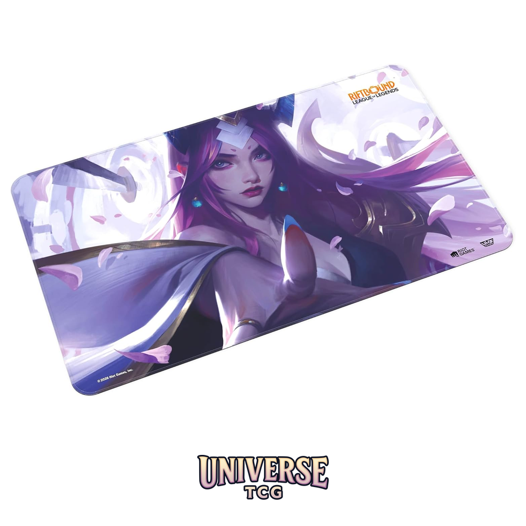 Riftbound: League of Legends – Tapete de juego: Irelia – Spiritforged: Flor Espiritual (Inglés)