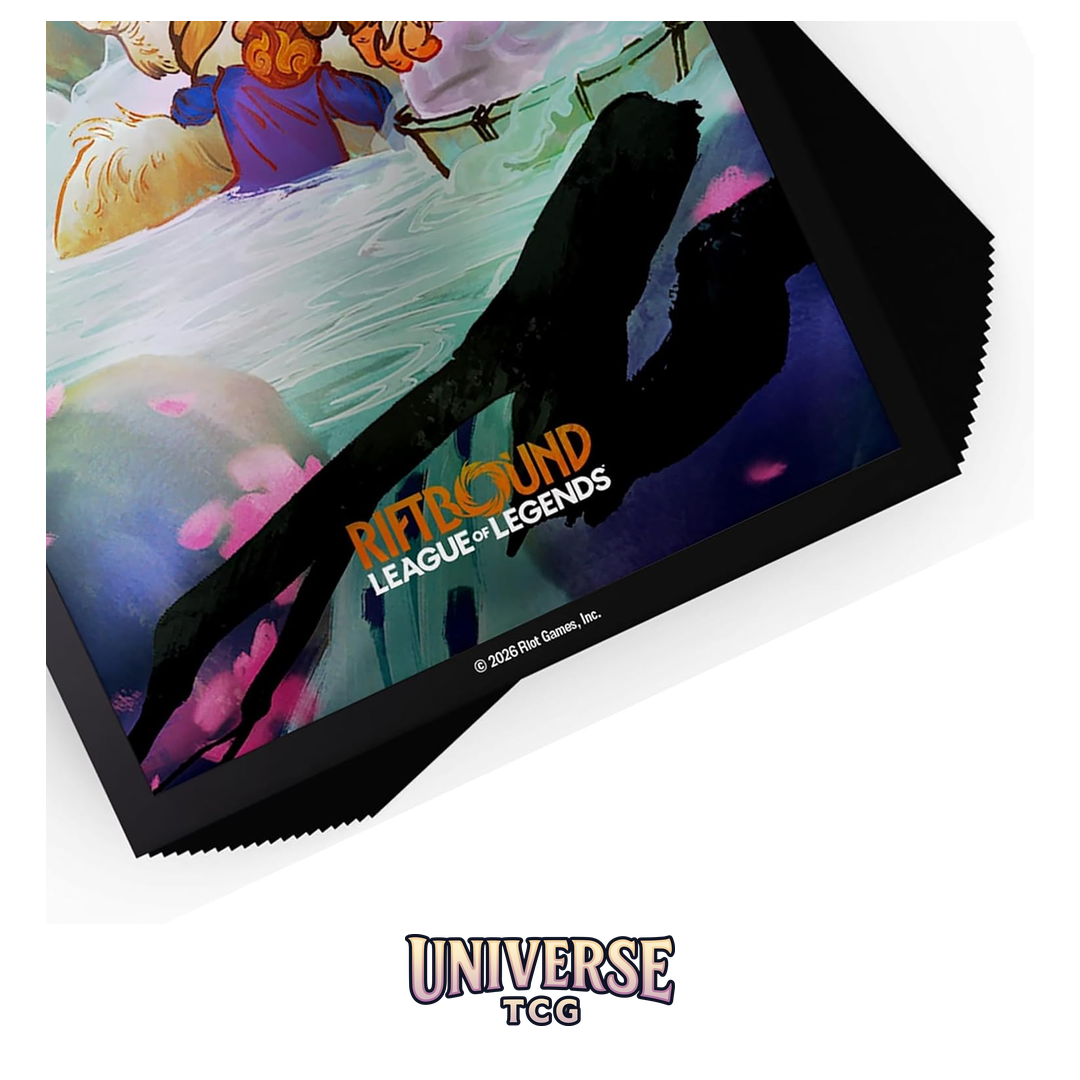 Riftbound: League of Legends – Fundas Artísticas: Teemo – Protectores de Cartas de 100 ct – Spiritforged: Flor Espiritual (Inglés)