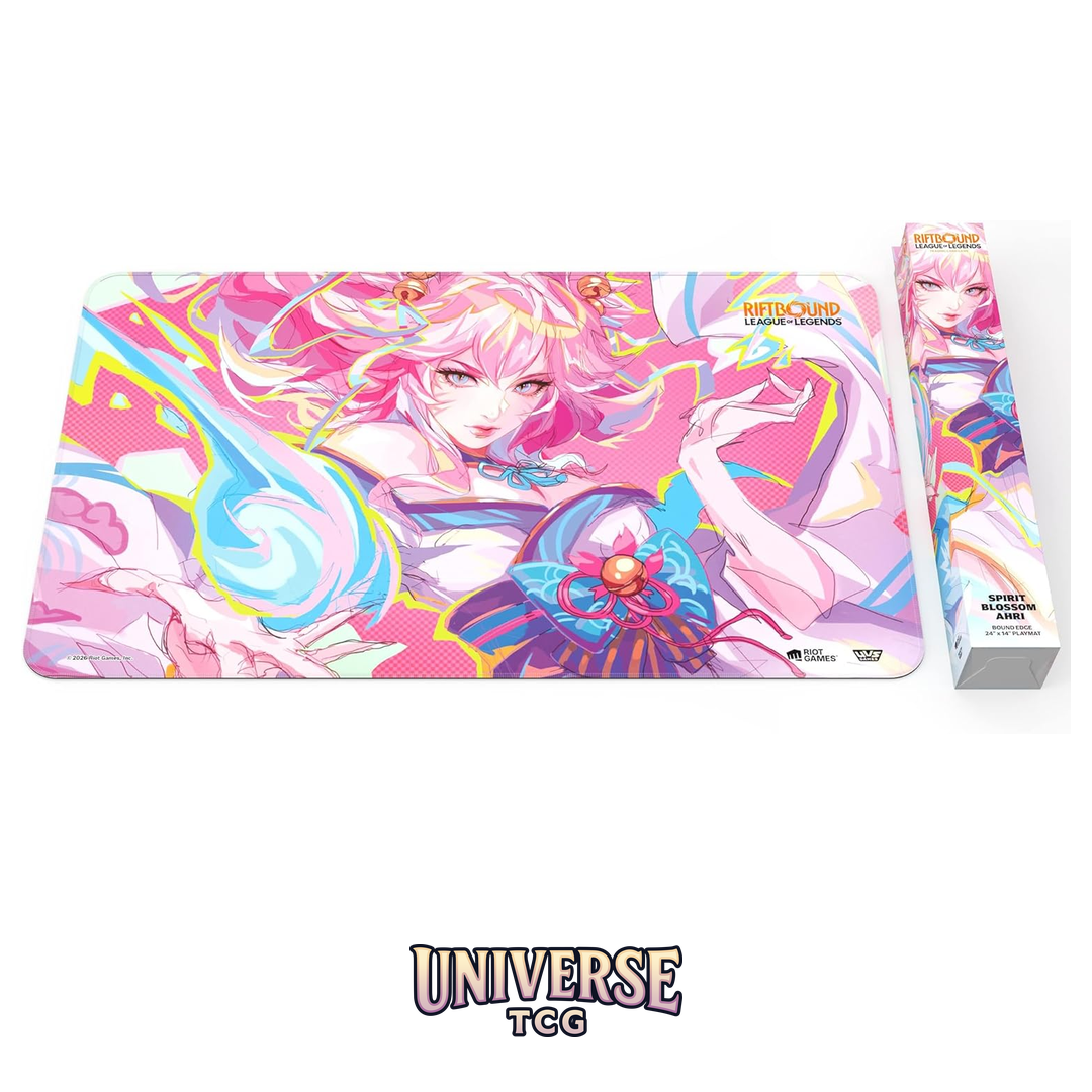 Riftbound: League of Legends – Tapete de juego: Ahri – Spiritforged: Flor Espiritual (Inglés)