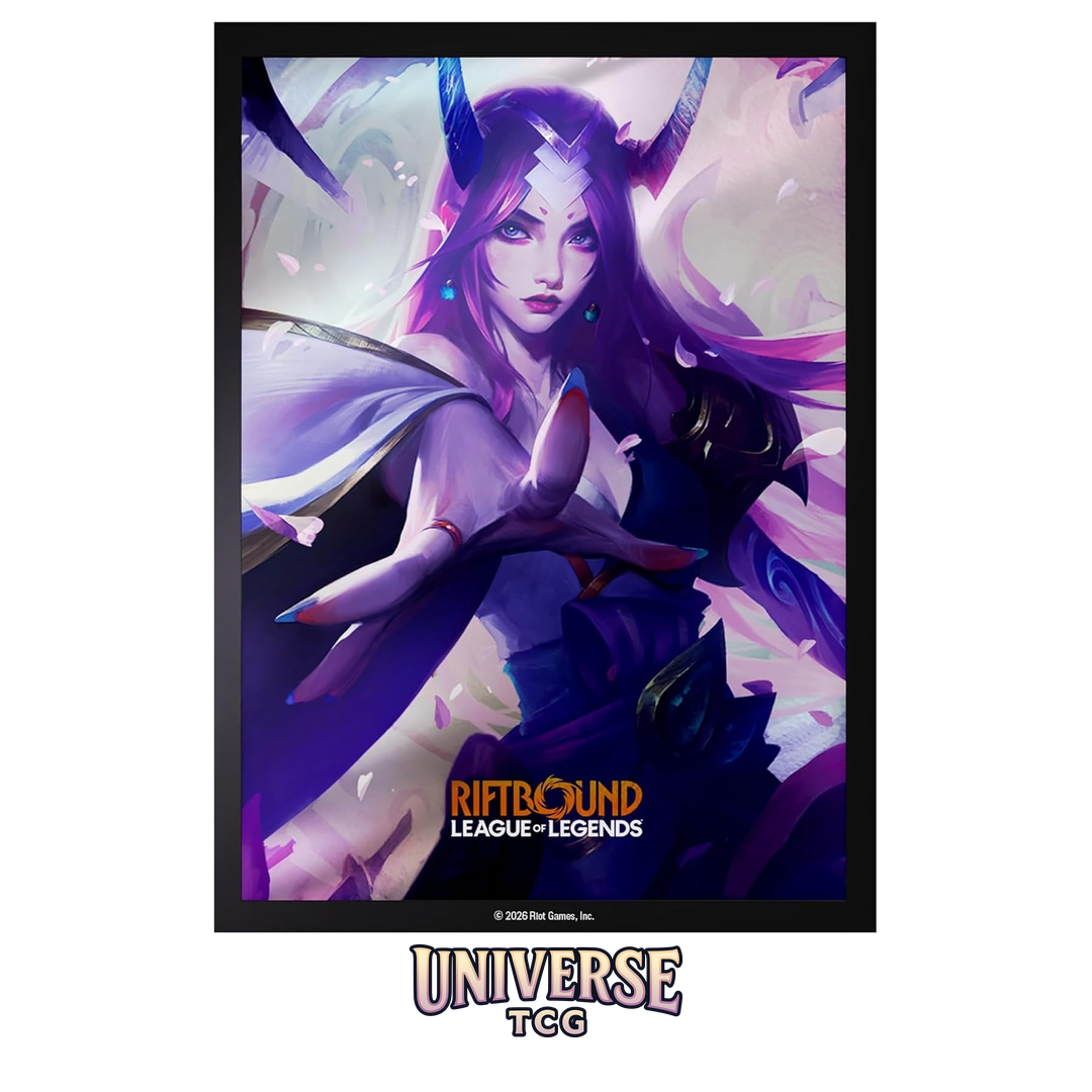 Riftbound: League of Legends – Fundas artísticas: Irelia – Protectores de cartas de 100 ct – Spiritforged: Flor Espiritual (Inglés)