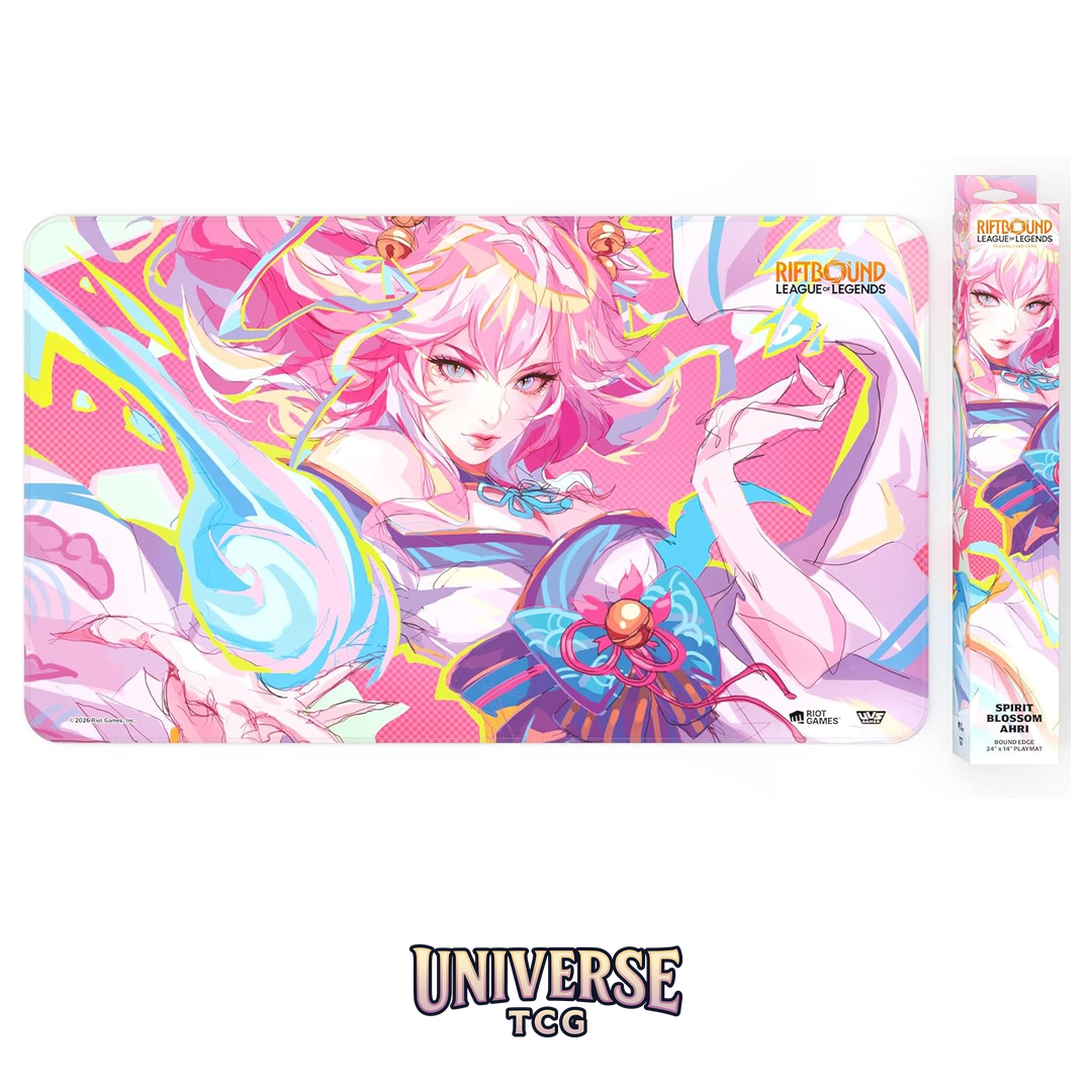 Riftbound: League of Legends – Playmat: Ahri – Spiritforged: Spirit Blossom (English)