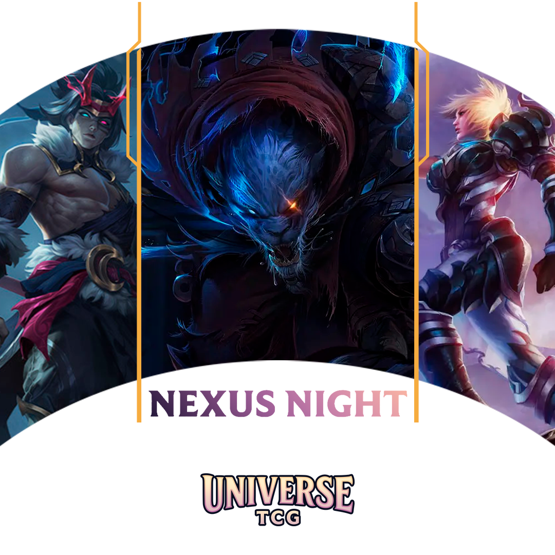 Nexus Night at Universe TCG Banner