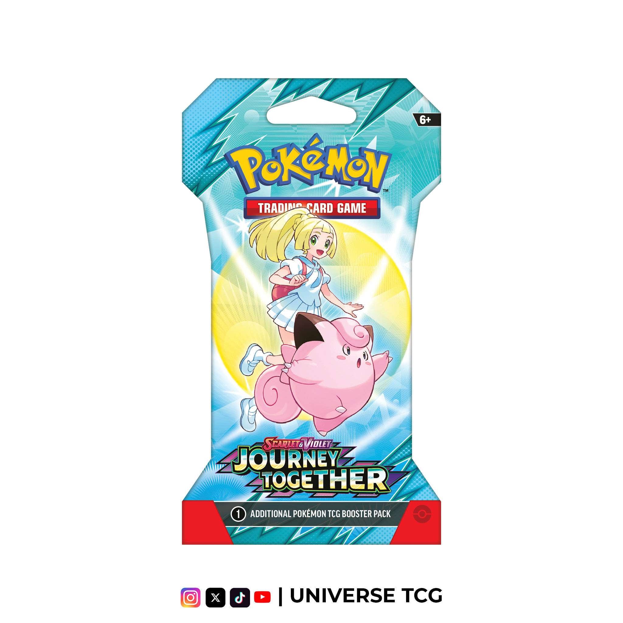 Pokémon Sleeved Booster - Journey Together (SV09)