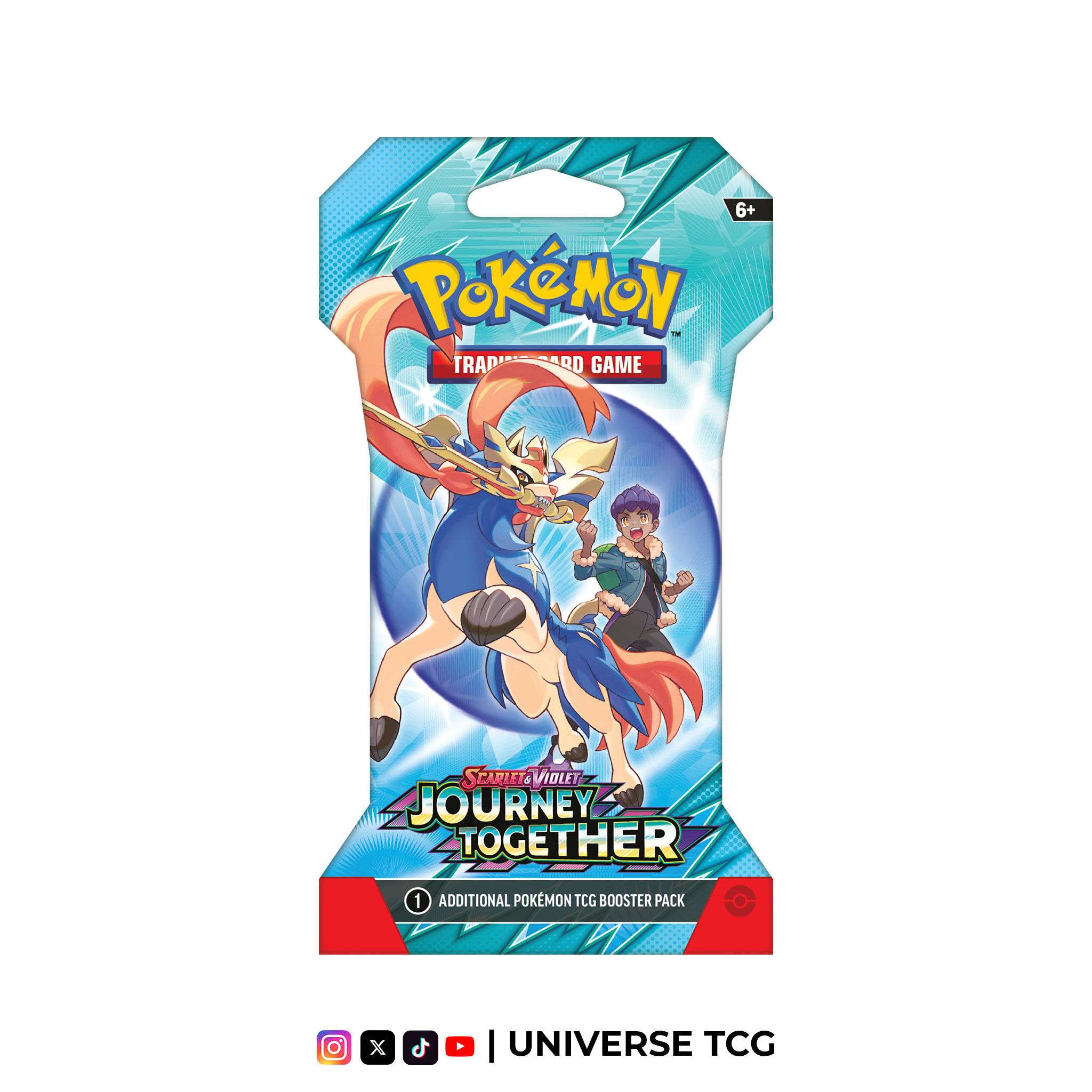 Pokémon Sleeved Booster - Journey Together (SV09)