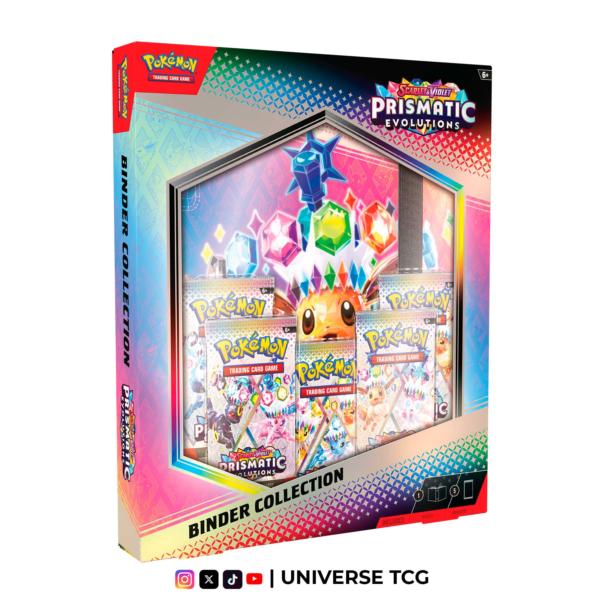 Pokémon Binder Collection - Prismatic Evolutions (SV08.5)