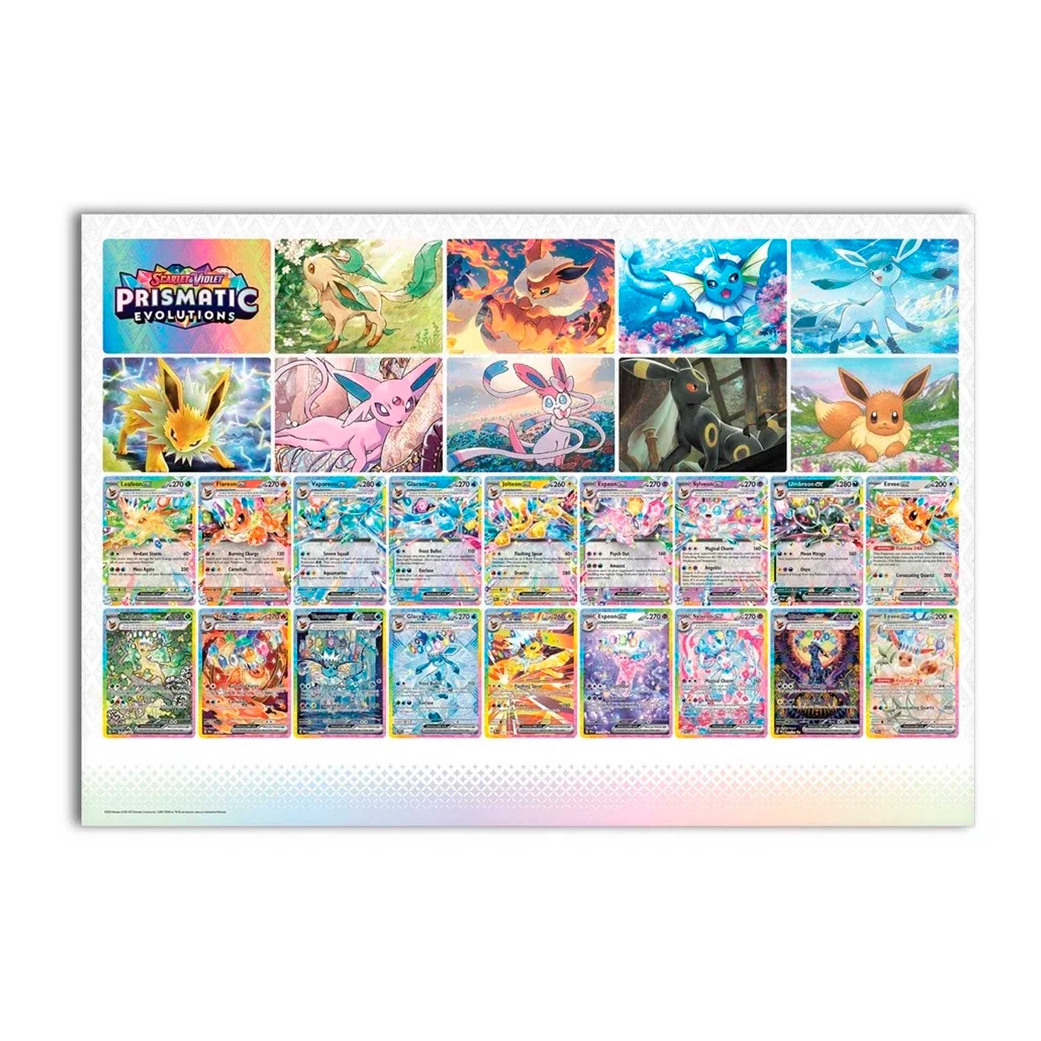 Pokémon Poster Collection - Prismatic Evolutions (SV08.5)